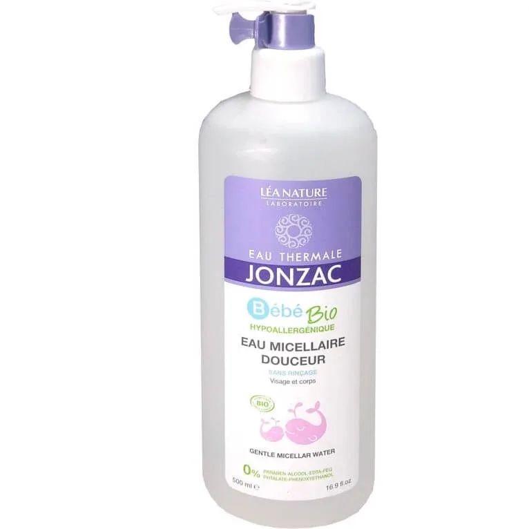 JONZAC BEBE BIO APĂ MICELARĂ DELICATĂ 500 ML — preț și oferte
