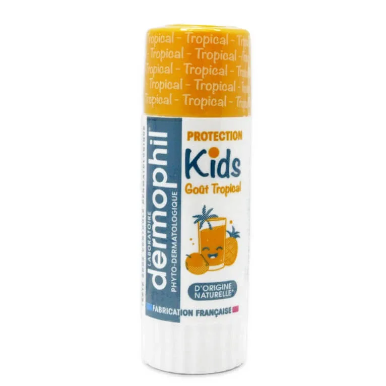 DERMOPHIL PROTECTION KIDS AROMĂ TROPICALĂ 4G — preț și oferte
