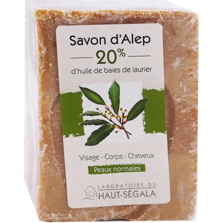 HAUT-SEGALA SĂPUN DIN ALEP 20% PENTRU TEN NORMAL 200G — preț și oferte