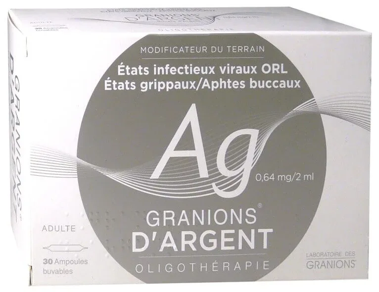 GRANULE DE ARGINT, 30 DE AMPOULI — preț și oferte