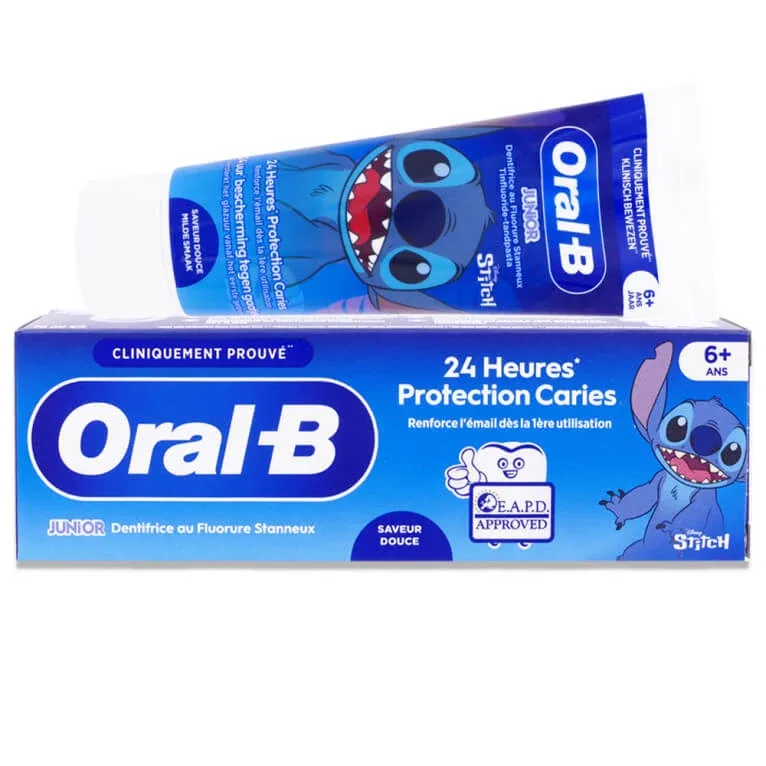 ORAL B PASTA DE DINȚI PENTRU COPII CU PROTECȚIE ÎMPOTRIVA CARIEI STITCH 60 ML — preț și oferte