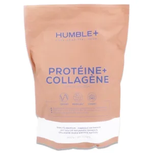 HUMBLE + PROTEINE + COLAGEN, AROMĂ DE CIOCOLATĂ, 600 G