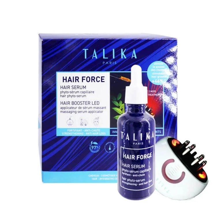 TALIKA HAIR FORCE SERUM 50 ml + HAIR BOOSTER LED — preț și oferte