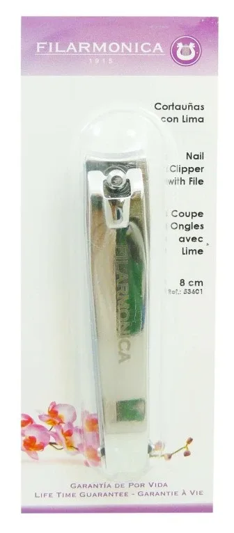 FILARMONICA – Tăietor de unghii cu pilă, 8 cm — preț și oferte