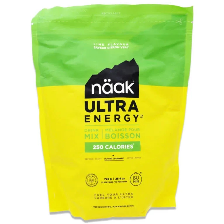 NAAK ULTRA ENERGY DRINK MIX CU AROMĂ DE LĂMÂIE VERDE 720G — preț și oferte