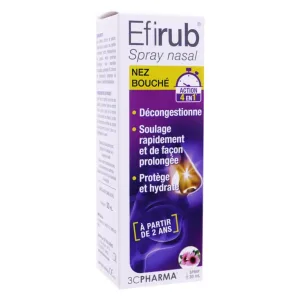 3C PHARMA EFIRUB NAS ÎNFUNDAT SPRAY NASAL 30 ml