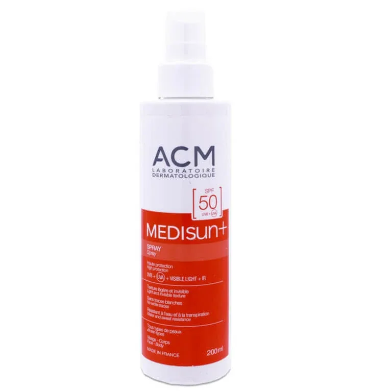 ACM MEDISUN+ SPRAY SPF50 200 ml ACM LABORATOIRE — preț și oferte