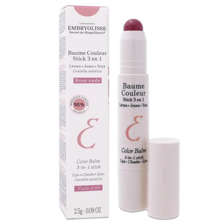EMBRYOLISSE BALSAM DE BUZE COLORAT STICK 3 ÎN 1 ROZ NUD 2,5 G — preț și oferte