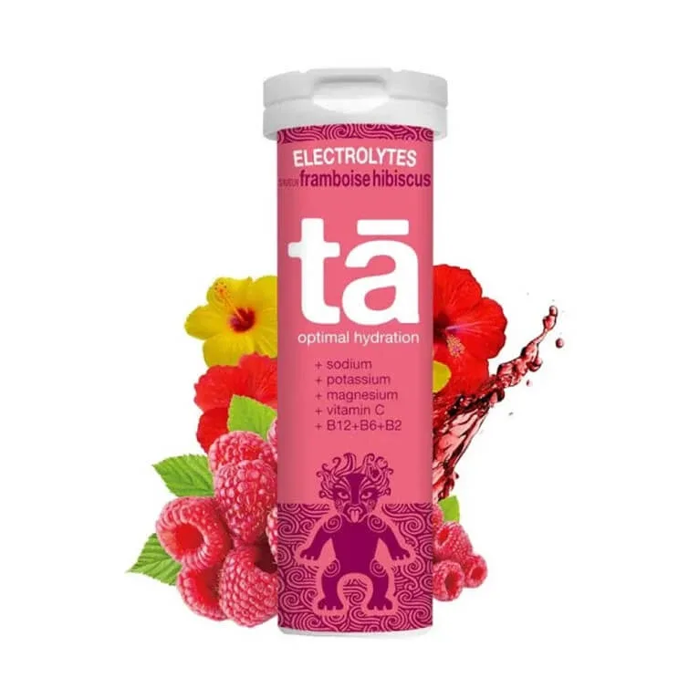 TA OPTIMAL HYDRATION TABLETE PENTRU BĂUTURI CU ZMEURĂ ȘI HIBISCUS 12 TABLETE — preț și oferte