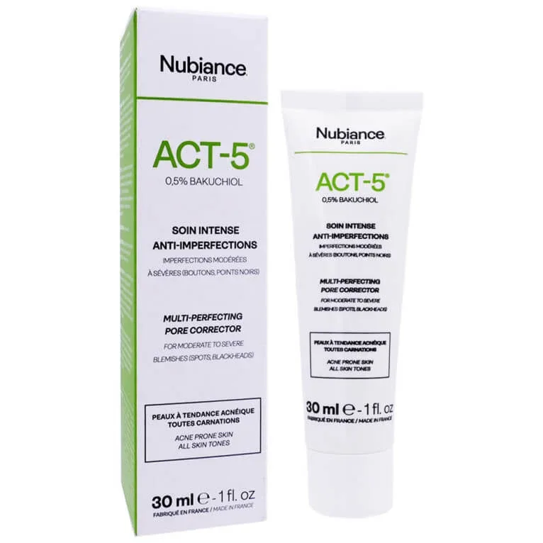 NUBIANCE ACT-5 TRATAMENT INTENS ÎMPOTRIVA IMPERFECȚIUNILOR 30 ML — preț și oferte