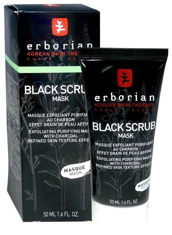 ERBORIAN MASCĂ EXFOLIANTĂ PURIFICANTĂ CU CĂRBUNE 50 ML — preț și oferte