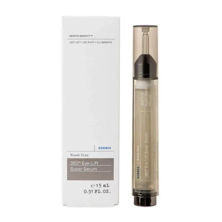 KORRES PIN NOIR SUPER SERUM LIFTANT PENTRU OCHI 360° 15 ml — preț și oferte