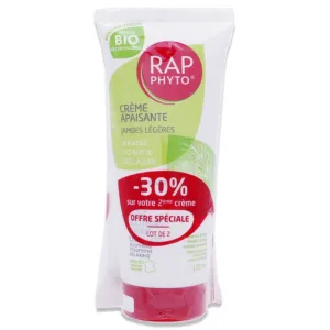 RAP PHYTO CREMĂ CALMANTĂ PENTRU PICIOARE UȘOARE 2X100ML