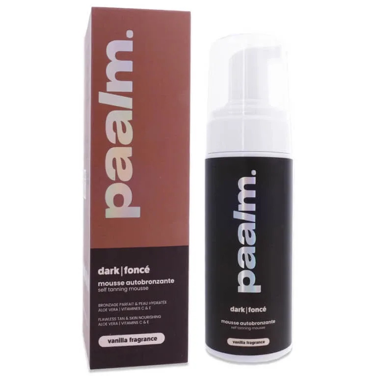 PAALM SPUMĂ DE BRONZARE ÎNTUNECATĂ CU PARFUM DE VANILIE 150 ML — preț și oferte