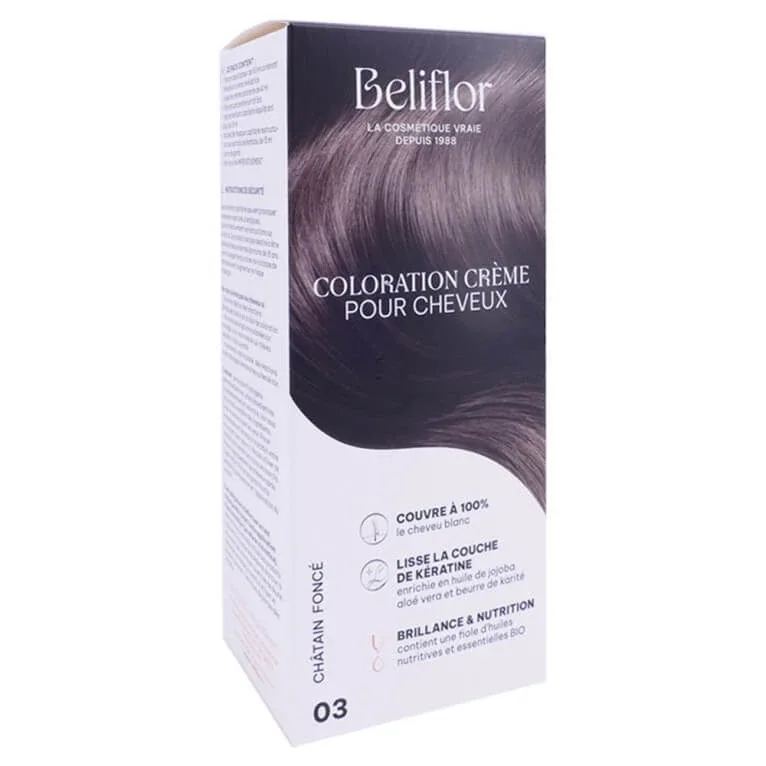 BELIFLOR CREMĂ DE VOPSIRE 03 CASTAN ÎNCHIS 120 ML — preț și oferte