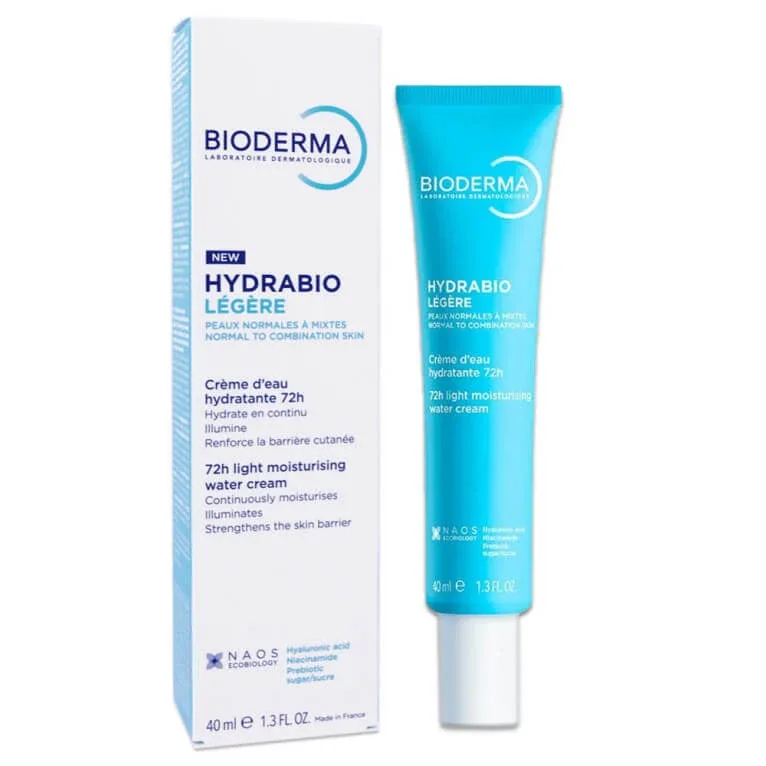 BIODERMA HYDRABIO LÉGÈRE CREMĂ CU APĂ 40 ML — preț și oferte