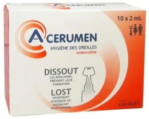 A CERUMEN – Produs pentru igiena urechilor 10 x 2 ml