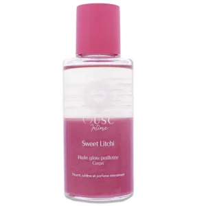 MUSC INTIM SWEET LITCHI ULEI CU PAILETTE PENTRU CORP 100 ML