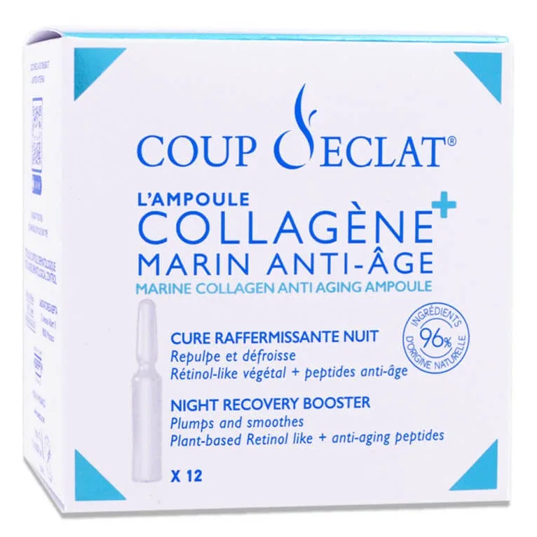 TRATAMENT INTENSIV CU COLAGEN MARIN ANTI-ÎMBĂTRÂNIRE, 12 AMPOULI — preț și oferte