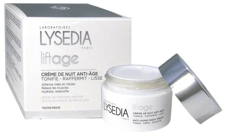LYSEDIA CREMĂ DE NOAPTE LIFTING ANTI-ÎMBĂTRÂNIRE 50 ML — preț și oferte