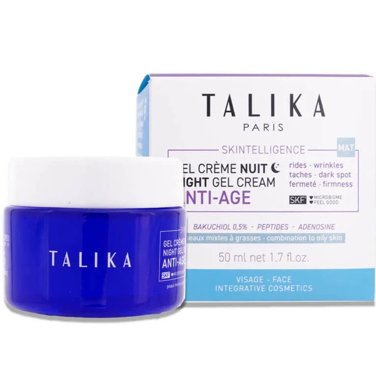 TALIKA GEL-CREMĂ DE NOAPTE ANTI-ÎMBĂTRÂNIRE 50 ML — preț și oferte