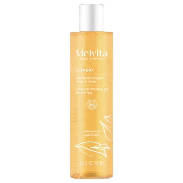 MELVITA L'OR BIO GEL DE CURĂȚARE HIDRATANT 250 ML — preț și oferte