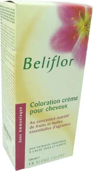 BELIFLOR CREMĂ DE VOPSEALĂ 15 BLOND CUPRU 120 ML