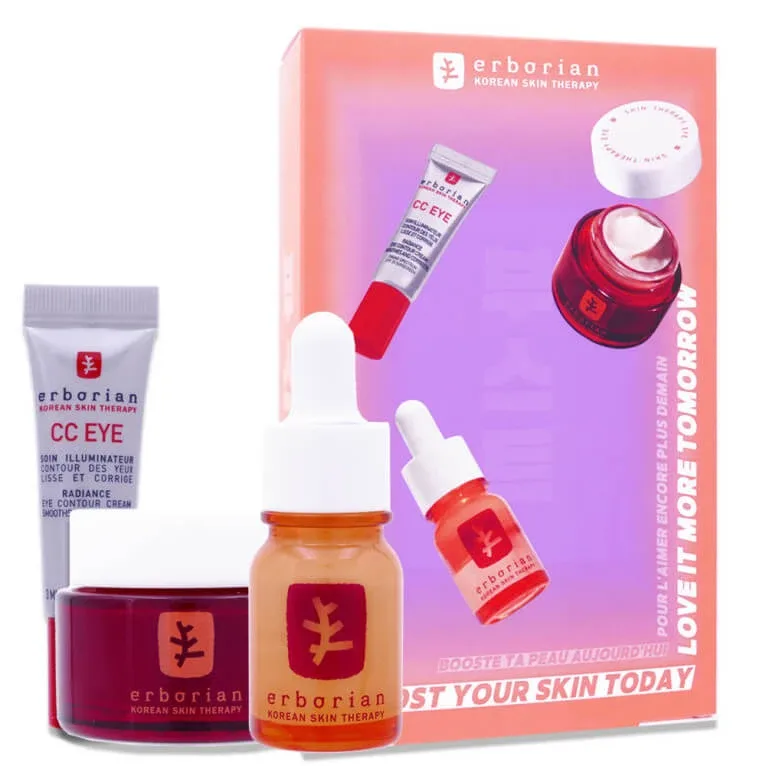 ERBORIAN SET CC EYE CLAIR + SKIN THERAPY EYE + SERUM DE NOAPTE — preț și oferte