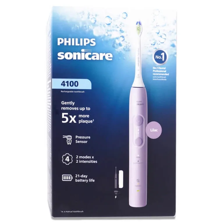 PHILIPS SONICARE 4100 PERIUȚĂ DE DINȚI ELECTRICĂ LILAS — preț și oferte