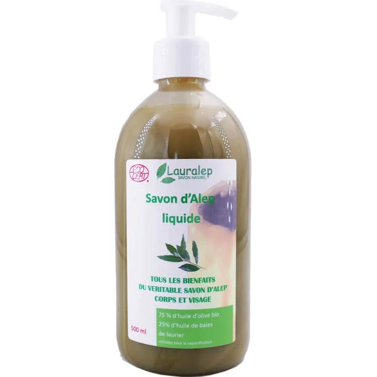 LAURALEP SĂPUN DE ALEP LICHID 500 ML — preț și oferte