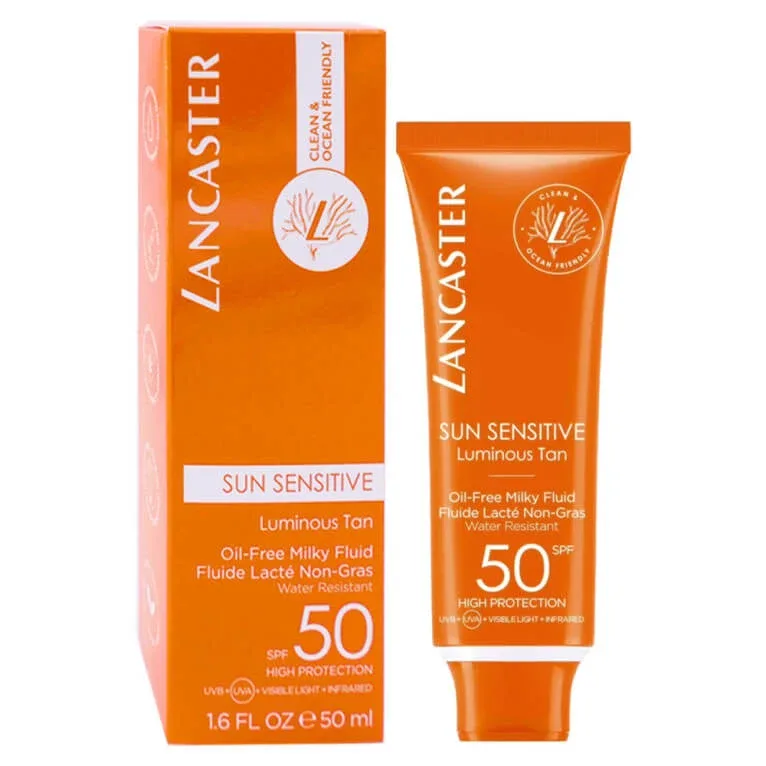 LANCASTER SUN SENSITIVE FLUID LACTAT NON-GRAS SPF50 50 ml — preț și oferte