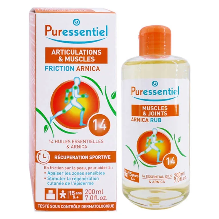 PURESSENTIEL ARTICULAȚII ȘI MUȘCHI – UNGUENT CU ARNICA 200 ML — preț și oferte