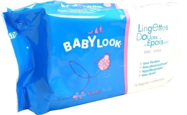 BABYLOOK Șervețele moi și groase, pachet de 72 de bucăți — preț și oferte