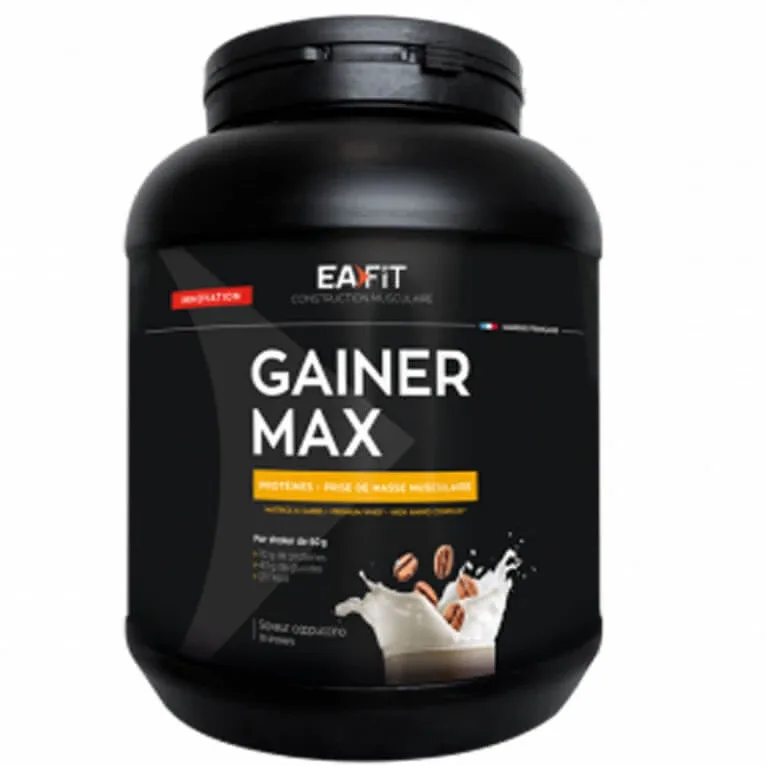 EAFIT GAINER MAX PROTEINE, AROMĂ DE CAPPUCCINO, 1,1 KG — preț și oferte