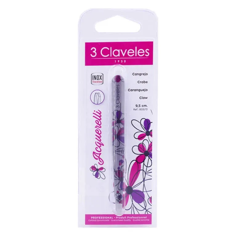 3 pensete de epilare tip „crab” de 9,5 cm 3 Claveles — preț și oferte