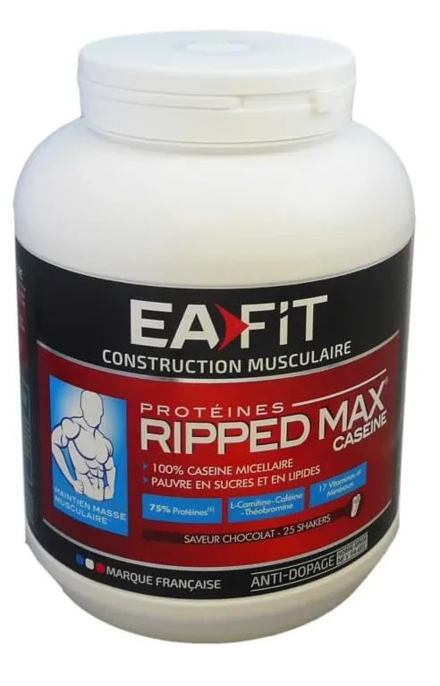 EAFIT RIPPED MAX CAZEAINĂ CU AROMĂ DE CIOCOLATĂ 750 G — preț și oferte