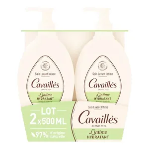 ROGE CAVAILLES PRODUS DE CURĂȚARE ȘI HIDRATARE PENTRU ZONA INTIMĂ, SET DE 2 X 500 ML