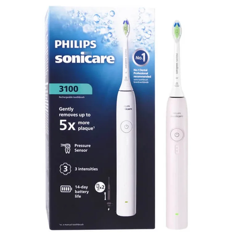 PHILIPS SONICARE 3100 PERIUȚĂ DE DINȚI ELECTRICĂ ALBĂ — preț și oferte