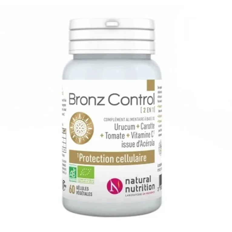 NATURAL NUTRITION BRONZ CONTROL 60 CAPSULE — preț și oferte
