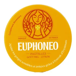EUPHONEO 50 pastile cu aromă de miere și lămâie