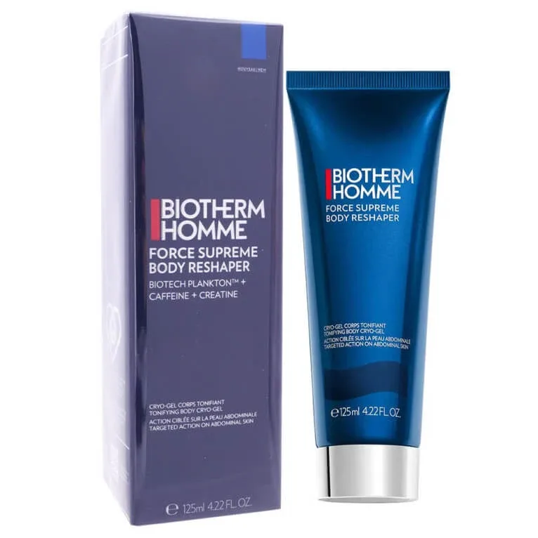 BIOTHERM HOMME FORCE SUPREME CRYO GEL CORP TONIFIANT 125 ml — preț și oferte