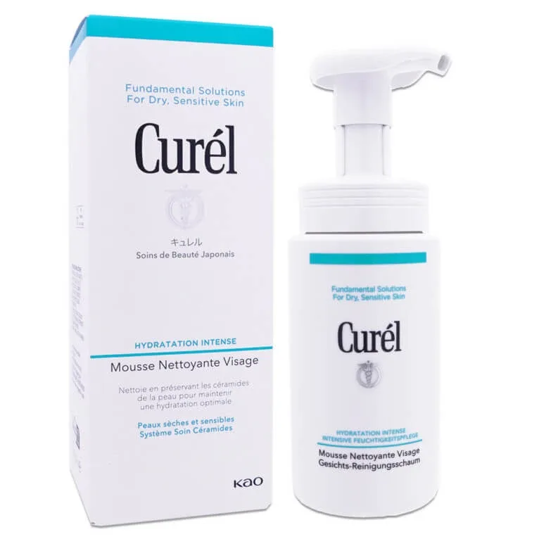 CURÉL SPUMĂ DE CURĂȚARE PENTRU FAȚĂ 150 ML — preț și oferte