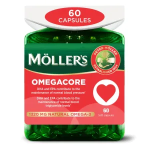 Omegacore, 60 capsule moi, Moller's