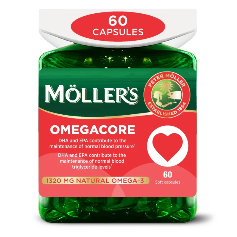 Omegacore, 60 capsule moi, Moller's — preț și oferte
