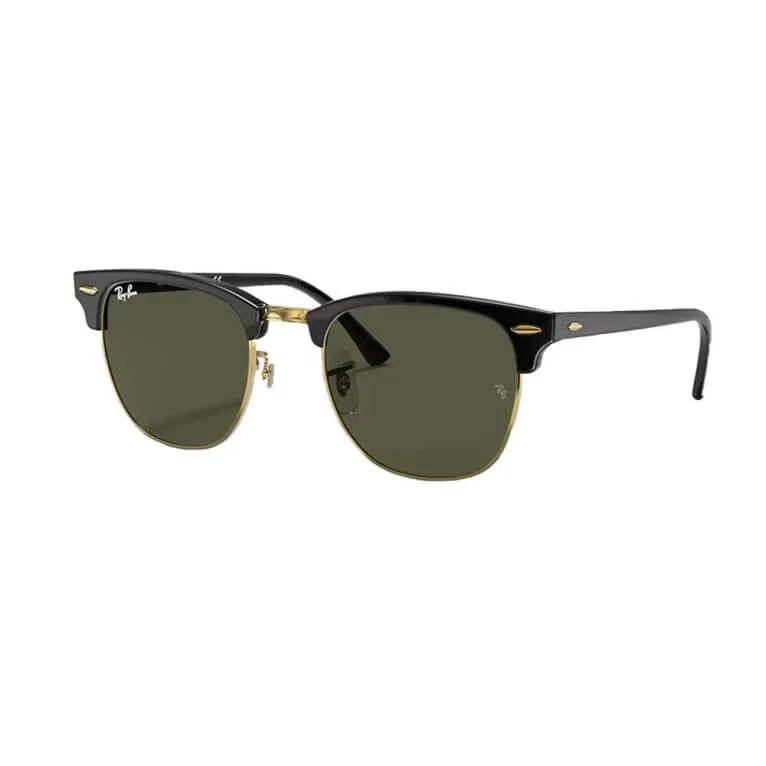 RAY BAN 3016, NUANȚA W0365, NEGRU PE AURIU, MĂRIME 49/21 — preț și oferte