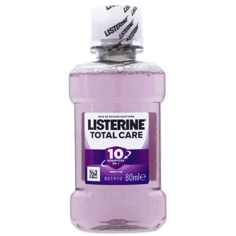 LISTERINE TOTAL CARE APĂ DE GURĂ PENTRU UTILIZARE ZILNICĂ 80 ML MENTĂ — preț și oferte