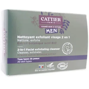 CATTIER MEN BIO DEMACHIAJ ȘI EXFOLIANT PENTRU FAȚĂ 2 ÎN 1 85G