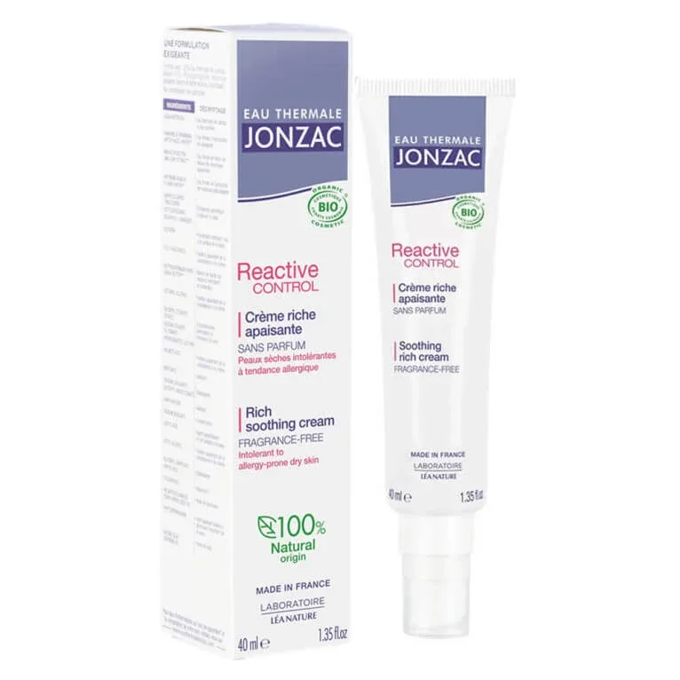 JONZAC BIO REACTIVE CONTROL CREMĂ RICHĂ CALMANTĂ 40 ML — preț și oferte