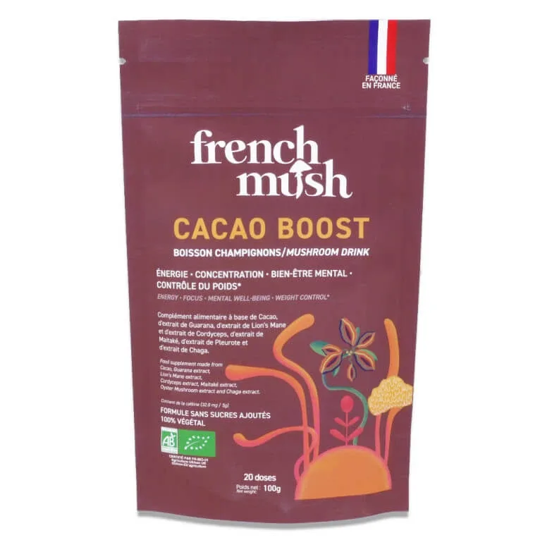 FRENCH MUSH BIO CACAO BOOST 100 g — preț și oferte