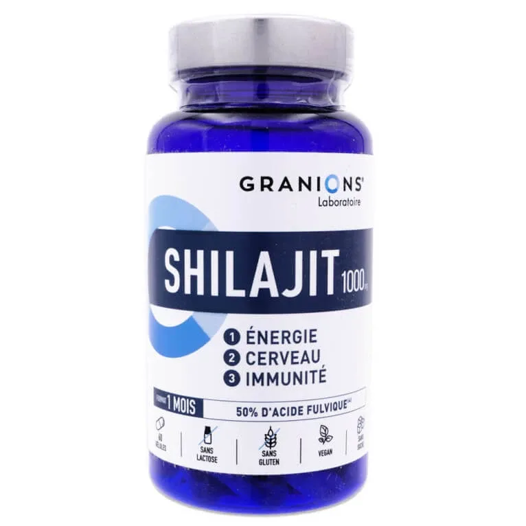GRANULI DE SHILAJIT 1000 MG, 60 DE CAPSULE — preț și oferte